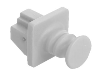Delock Stecker-Staubschutz - weiß (Packung