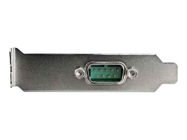StarTech.com Startech 1 Port Serielle PCI Express RS232 Adapter Karte - Serielle PCIe RS232 Kontroller Karte - PCIe zu Seriell DB9 - 16950 UART - Niedrigprofil-Erweiterungskarte - Windows & Linux (PEX1S953LP)