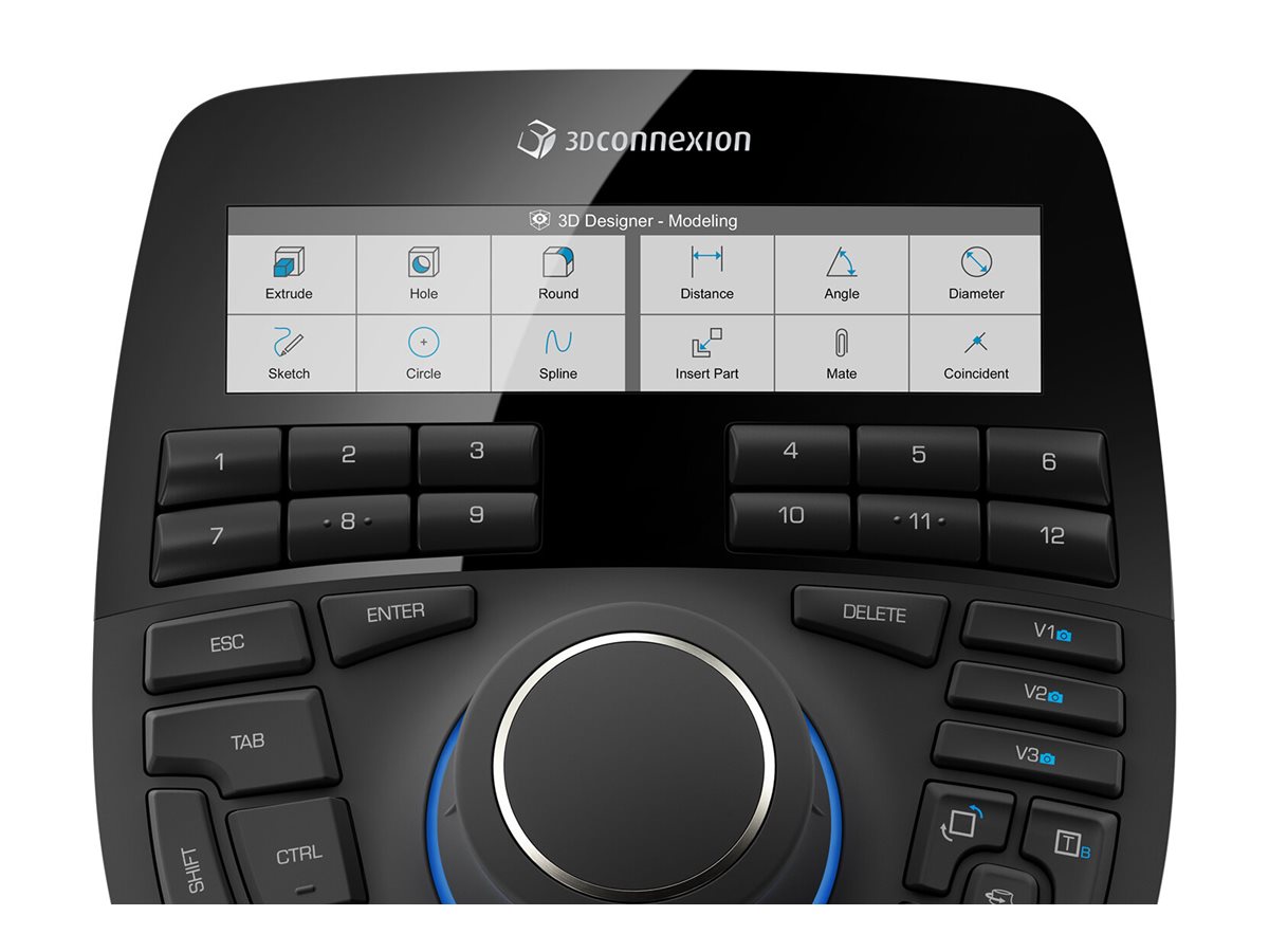 3Dconnexion SpaceMouse Enterprise - 3D-Maus - 31 Tasten