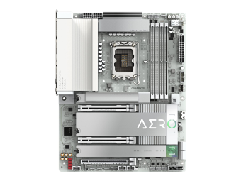 Gigabyte Z890 AERO G - Motherboard - ATX - LGA1851-Sockel - Z890 Chipsatz - USB4, USB 3.2 Gen 2, USB 3.2 Gen 1, USB-C 3.2 Gen 2x2 - 2 x 2.5 Gigabit LAN, Bluetooth, Wi-Fi 7 - Onboard-Grafik (CPU erforderlich)