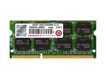 Transcend JetMemory - DDR3 - Modul - 8 GB - SO DIMM 204-PIN