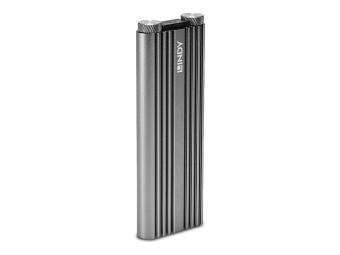 Lindy Speichergehäuse - M.2 - M.2 NVMe Card - USB 3.2 (Gen 2x2)