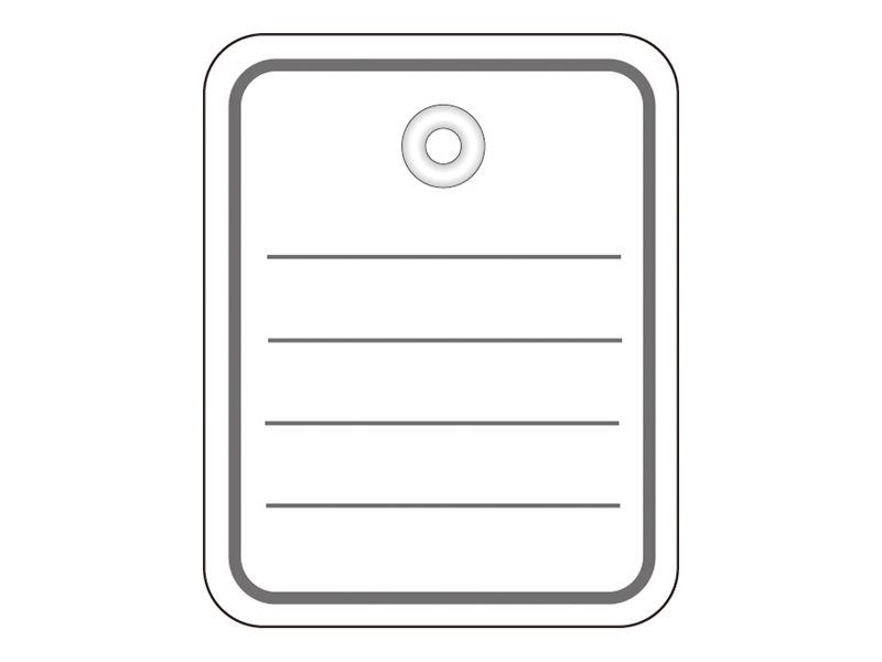 HERMA Karton - weiß - 40 x 50 mm 1000 Stck.