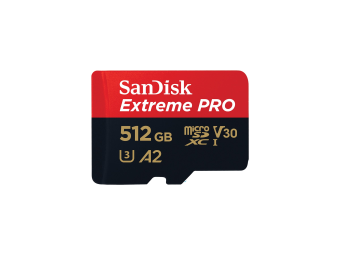 SanDisk Extreme Pro - Flash-Speicherkarte (microSDXC-an-SD-Adapter inbegriffen)