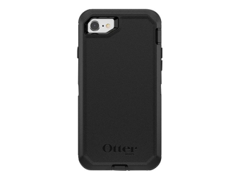 OtterBox Defender Series Apple iPhone 7 - ProPack Each - Schutzhülle für Mobiltelefon - widerstandsfähig - Polycarbonat Kunstfaser - Schwarz - für Apple iPhone 7 8 SE (2. Generation)