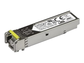 StarTech.com 100BASE-BX - Downstream - 100 Mbits Transceiver - LC Fiber - MSA konform - 10 km - 100 Mbits SFP Modul - Single Mode SFP - SFP (Mini-GBIC)-
