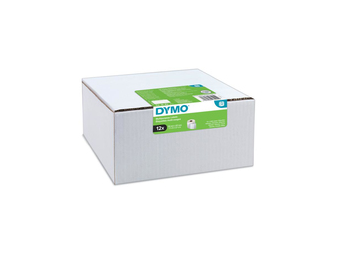 Dymo LabelWriter Address - Permanenter Klebstoff - weiß - 28 x 89 mm 3120 Etikett(en) (12 Rolle(n)