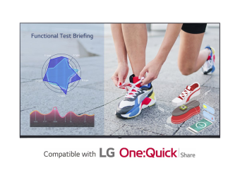 LG 55UL3J-M - 139 cm (55") Diagonalklasse UL3J Series LCD-Display mit LED-Hintergrundbeleuchtung - Digital Signage ProIdiom integriert - webOS - 4K UHD (2160p)