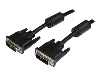 StarTech.com 1m DVI-D Single Link Kabel - StSt - DVI Monitorkabel - 1920x1200 - DVI VerbindungskabelAnschlusskabel - Schwarz - DVI-Kabel - Single Link - DVI-D (M)
