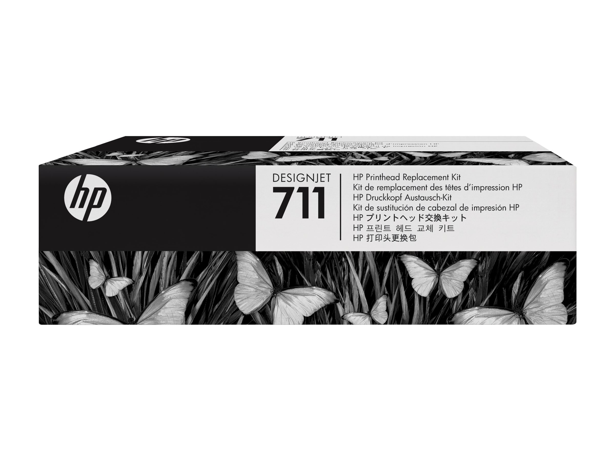 HP 711 - Schwarz, Gelb, Cyan, Magenta - Druckkopf