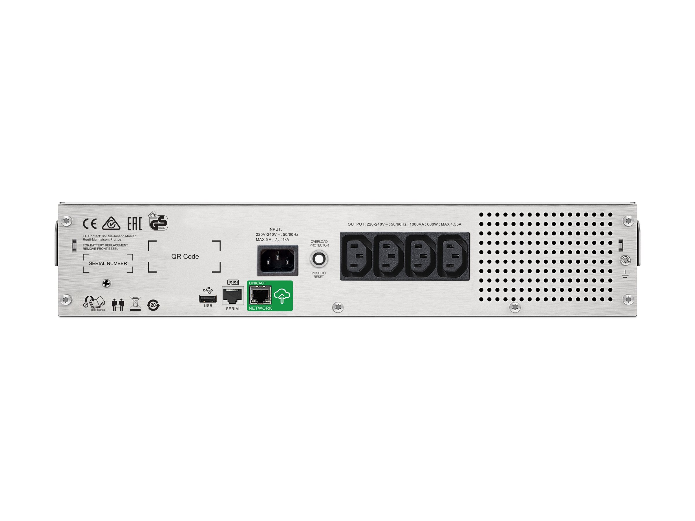 APC Smart-UPS C SMC1500I-2UC - USV (Rack - einbaufähig)