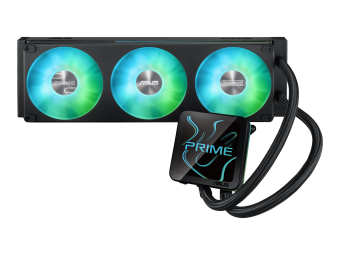 ASUS Prime LC II 360 ARGB LCD - Prozessor-Flüssigkeitskühlsystem - Kühlergröße 360 mm - (für AM4, AM5, LGA1851, LGA1700)