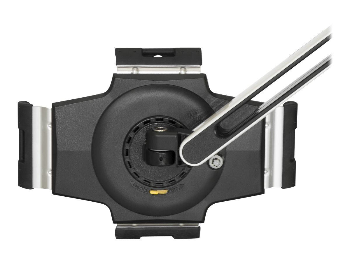 StarTech.com Schreibtisch Tablet Halter - Schwenkbarer Arm - Für iPad und Android - Weiß - Tablethalter - Tablet Halterung - Befestigungskit für Tablett (einstellbarer Arm)