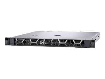 Dell PowerEdge R350 - Server - Rack-Montage - 1U - 1-Weg - 1 x Xeon E-2336  2.9 GHz - RAM 16 GB - SAS - Hot-Swap 8.9 cm (3.5")