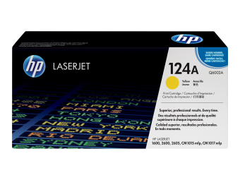 HP 124A - Gelb - original - LaserJet - Tonerpatrone (Q6002A)
