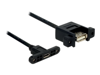 Delock USB 3.0 Typ-A Stecker > USB 3.0 Typ-A Buchse - USB-Kabel - USB (W)