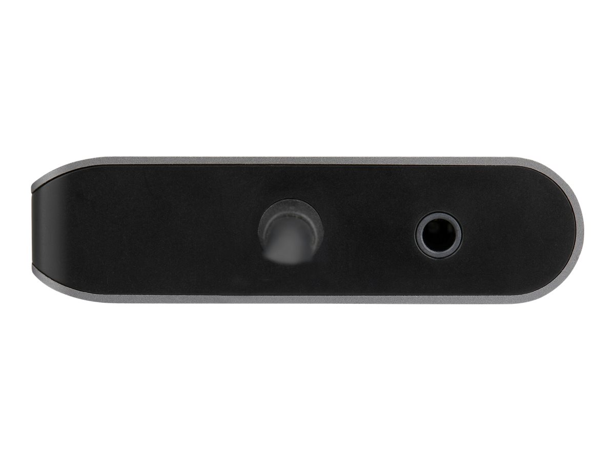 StarTech.com USB C Multiport Adapter, USB-C Mini Travel Dock with 4K HDMI or 1080p VGA, 3x USB 3.0 Hub, SD, GbE, Audio, 100W PD Pass-Through, Portable Docking Station for LaptopTablet