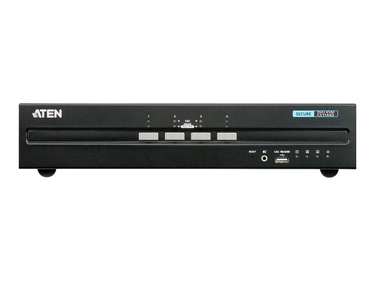 ATEN CS1144D - KVM-Audio-Switch - 4 x KVMAudio