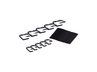 APC Kabelmanagementring (Packung mit 10) - für NetShelter ES