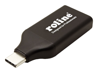 ROLINE USBDisplayPort-Adapter - 24 pin USB-C (M)