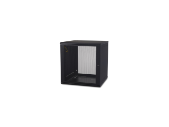 APC NetShelter WX AR112 - Gehäuse - geeignet für Wandmontage - Schwarz - 12U - 48.3 cm (19)