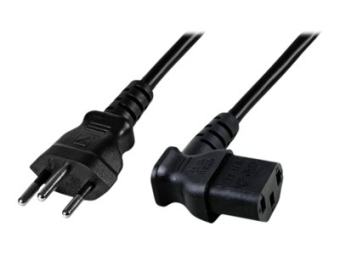 EFB Elektronik EFB-Elektronik - Stromkabel - Typ 12 (M) zu power IEC 60320 C13 gewinkelt