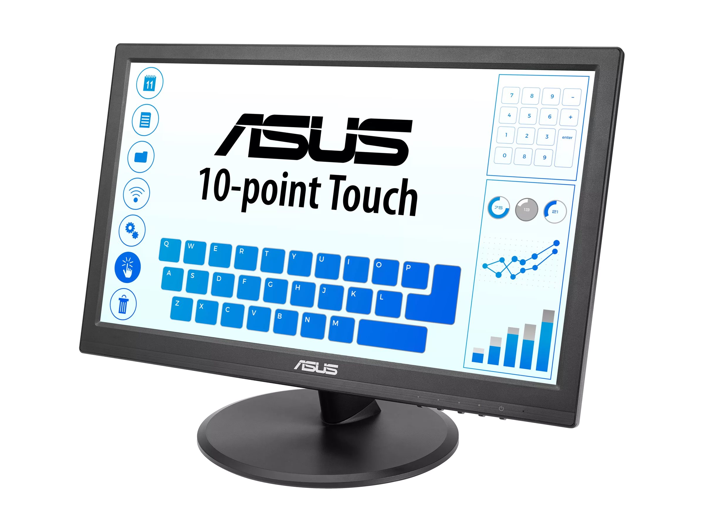 ASUS VT169HE - LED-Monitor - 40.6 cm (16") (16" sichtbar)
