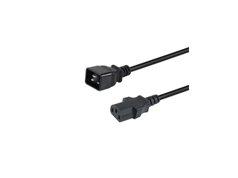 Equip Stromkabel C20 ->C13 StBu schwarz - StromNetzteil - 18 m