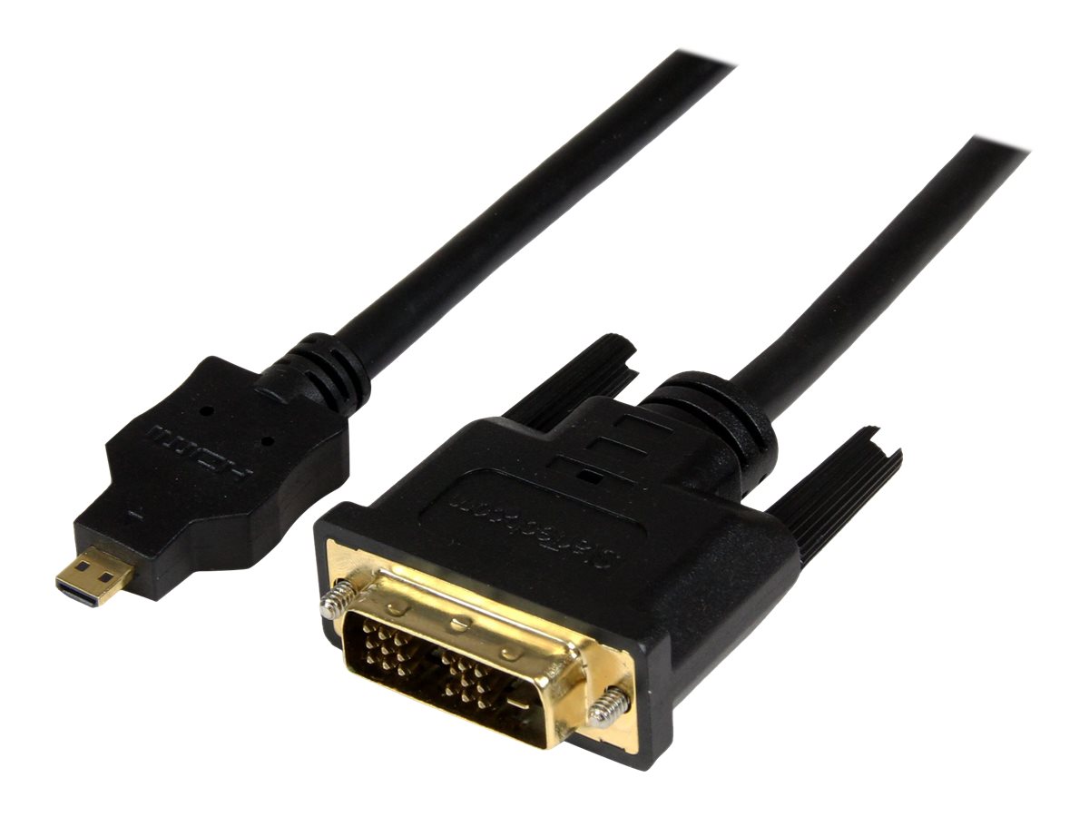 StarTech.com 2m Micro HDMI auf DVI Kabel - micro HDMI Typ-D  DVI-D Adapterkabel