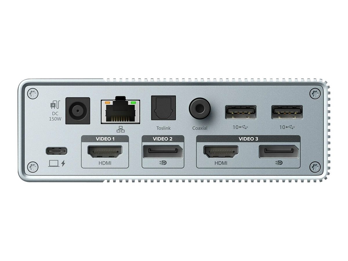 Targus HyperDrive GEN2 - Dockingstation - USB-C - 2 x HDMI, 2 x DP - 1GbE - für Apple MacBook Air (Mitte 2022)