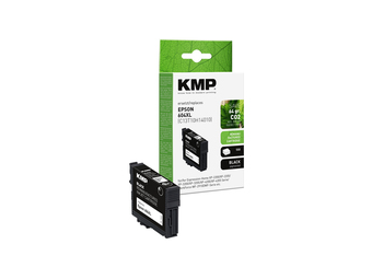 KMP Patrone Epson 604XL T10H1 black 500 S. remanufactured - Wiederaufbereitet - Tintenpatrone