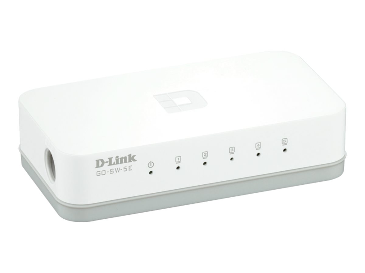 D-Link dlinkgo GO-SW-5E - Switch - 5 x 10100 - Desktop