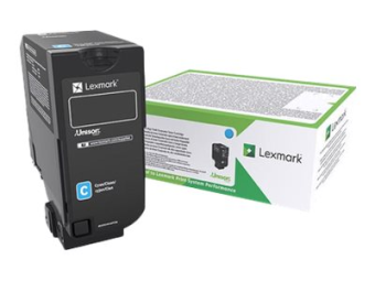 Lexmark Hohe Ergiebigkeit - Cyan - original