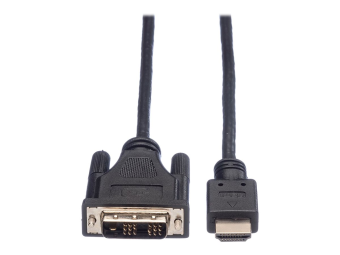 ROLINE Adapterkabel - Single Link - DVI-D männlich zu HDMI männlich