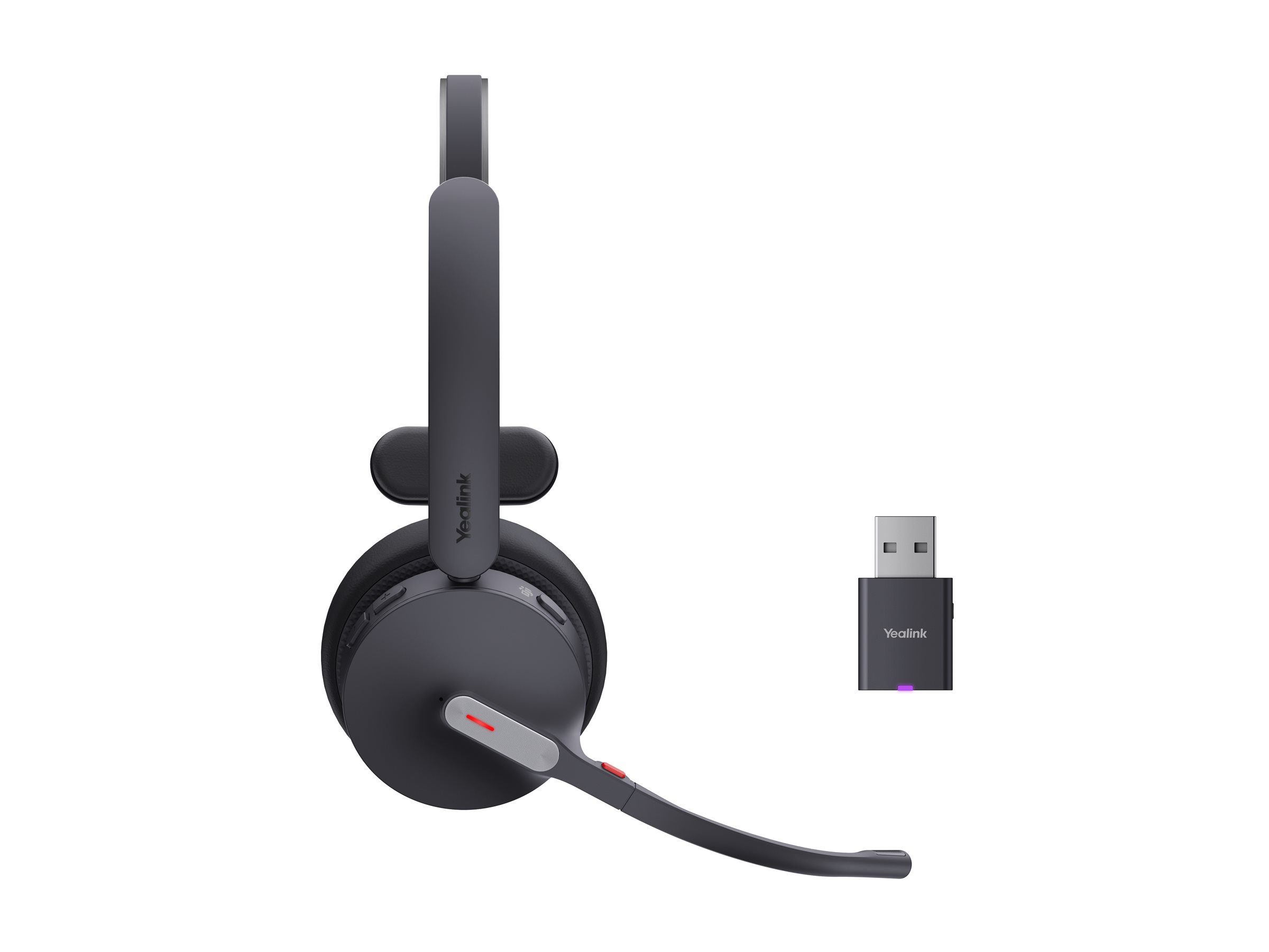 Yealink WH64 Hybrid Mono - Headset - On-Ear - DECT  Bluetooth