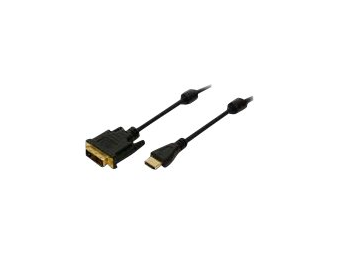 LogiLink Adapterkabel - HDMI weiblich zu DVI-D männlich