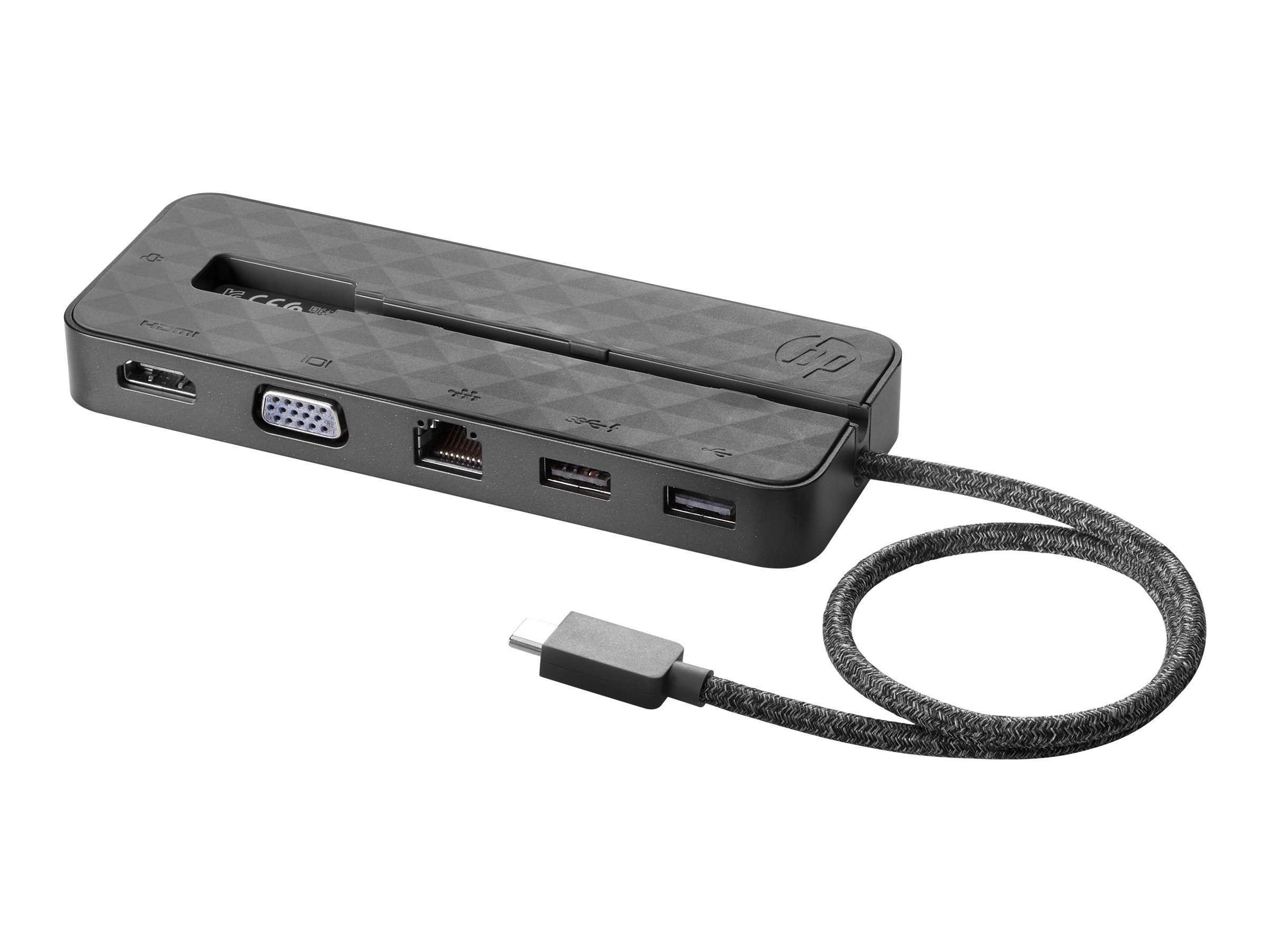 HP USB-C mini Dock - Dockingstation - USB-C - VGA HDMI