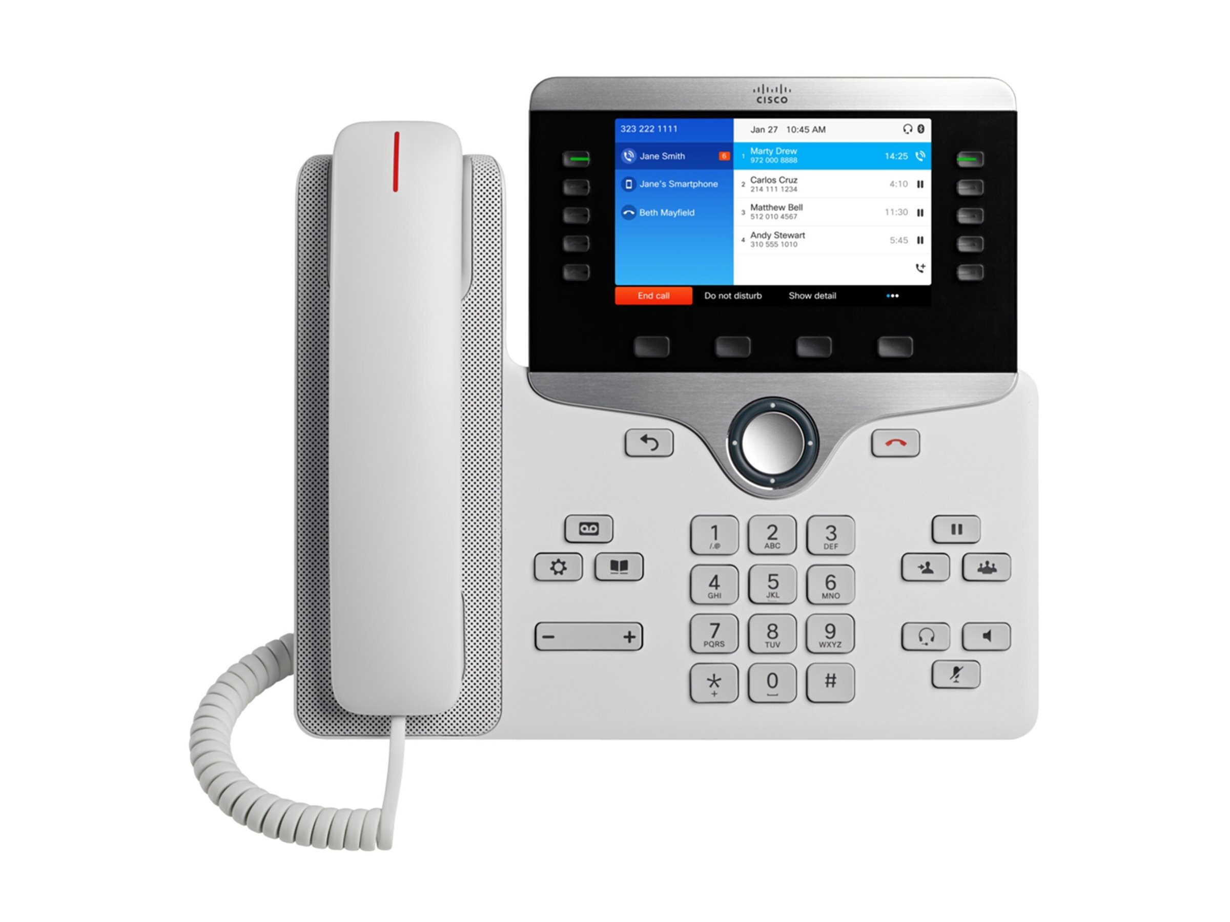 Cisco IP Phone 8851 - VoIP-Telefon - SIP, RTCP
