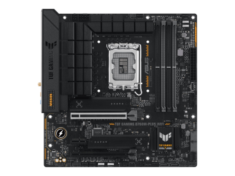 ASUS TUF GAMING B760M-PLUS WIFI - Motherboard - micro ATX - LGA1700-Sockel - B760 Chipsatz - USB 3.2 Gen 1 USB 3.2 Gen 2 USB4 USB-C 3.2 Gen2 USB-C 3.2 Gen 2x2 USB-C 3.2 Gen 1 - 2.5 Gigabit LAN Wi-Fi 6 Bluetooth - Onboard-Grafik (CPU erforderlich)