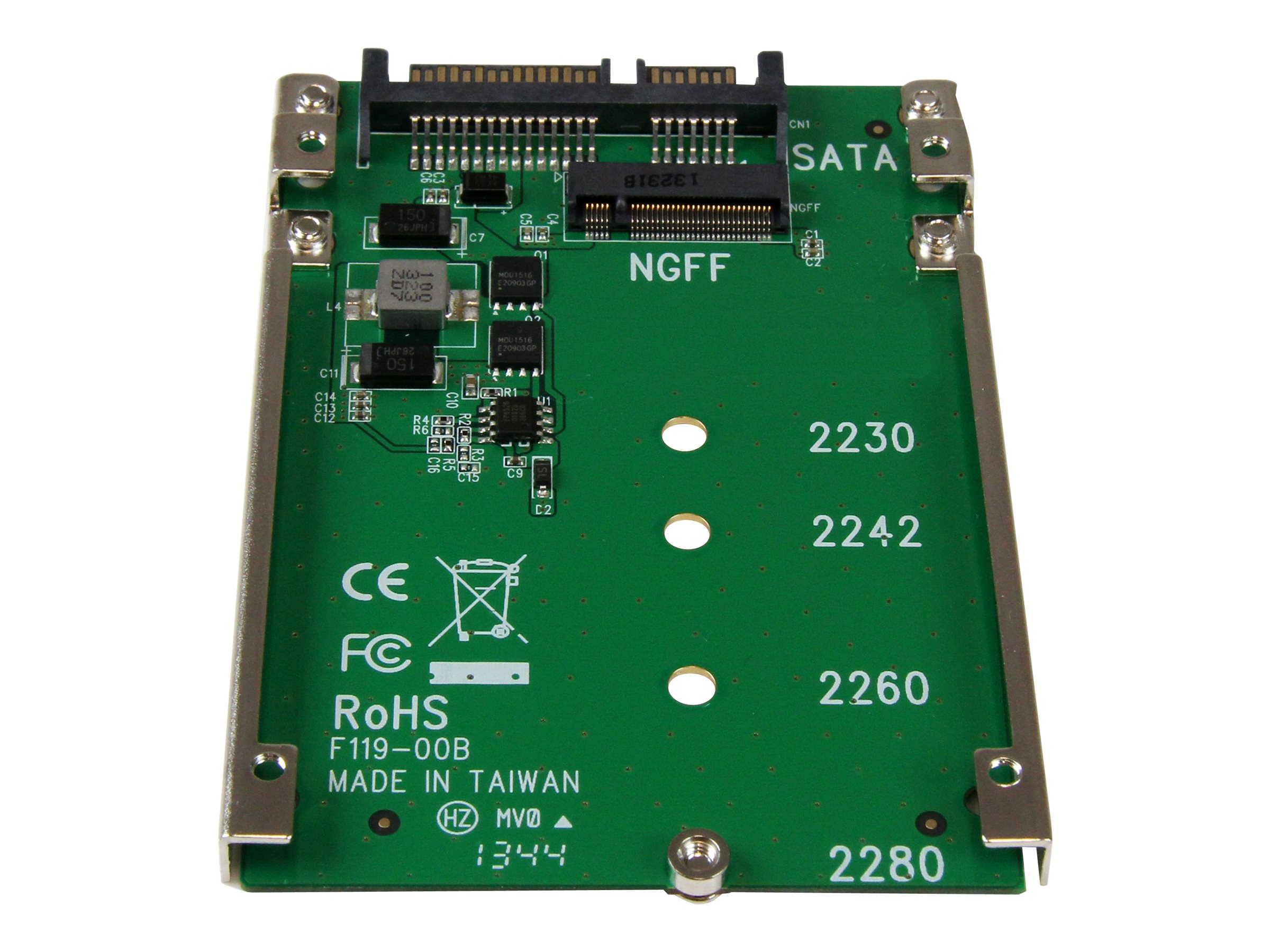 StarTech.com M.2 SSD auf 2.5 Zoll SATA Adapter