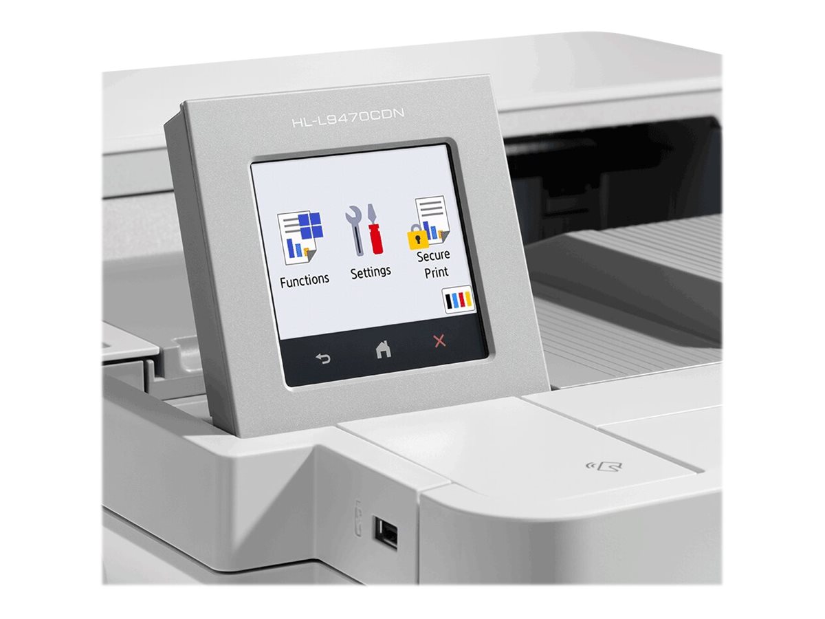 Brother HL-L9470CDN - Drucker - Farbe - Duplex - Laser - A4 - 2400 x 600 dpi - bis zu 40 SeitenMin. (einfarbig)