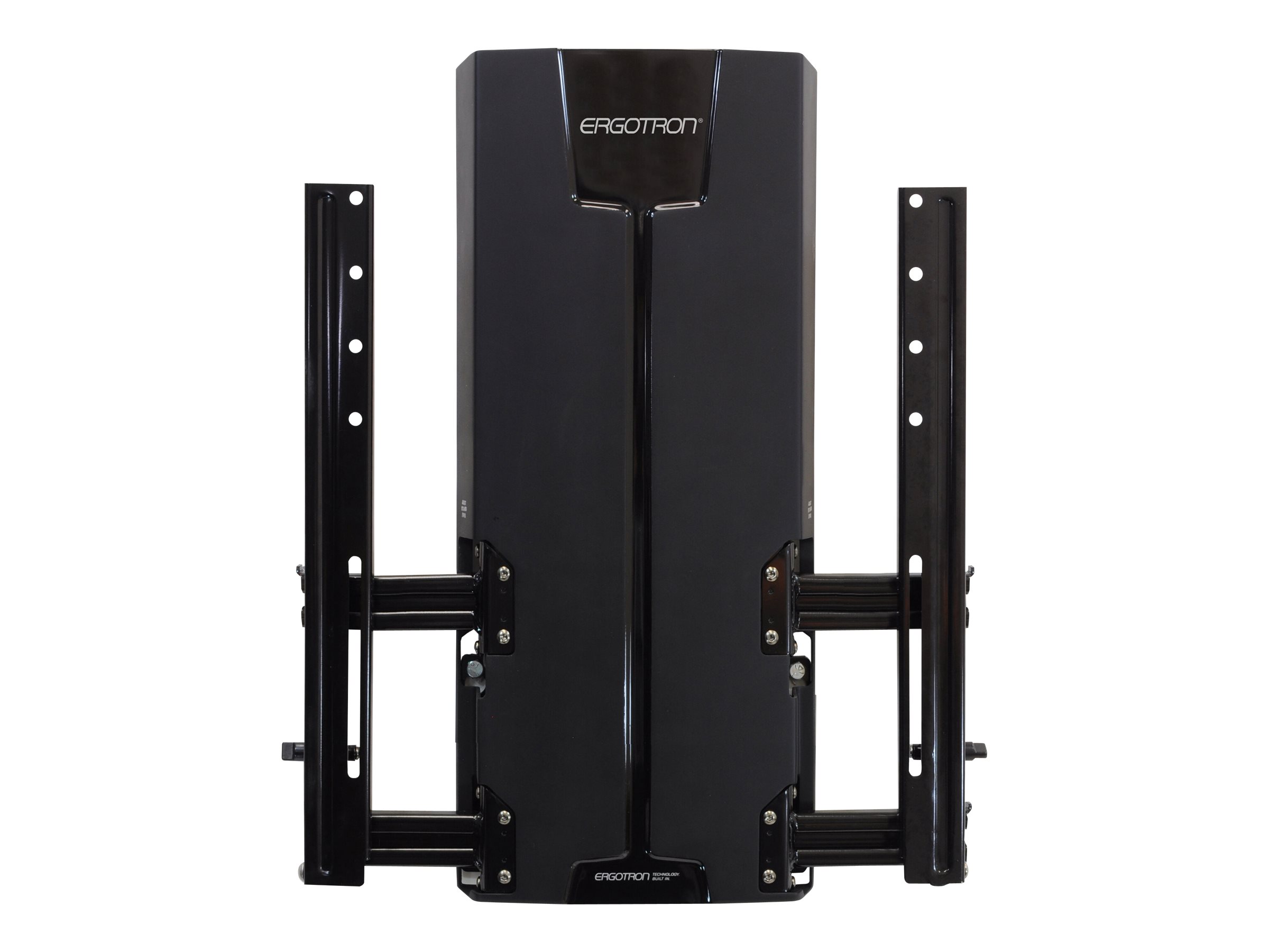 Ergotron Befestigungskit (neigbare Halterung, Montageschablone, Niedrigprofil-Hebemodul, Kabelführungskomponenten) - Konstante Krafttechnologie - für LCD-Display - Gleitschiene, für sehr schwere Last - Schwarz - Bildschirmgröße 116.8-160 cm (46"-63")