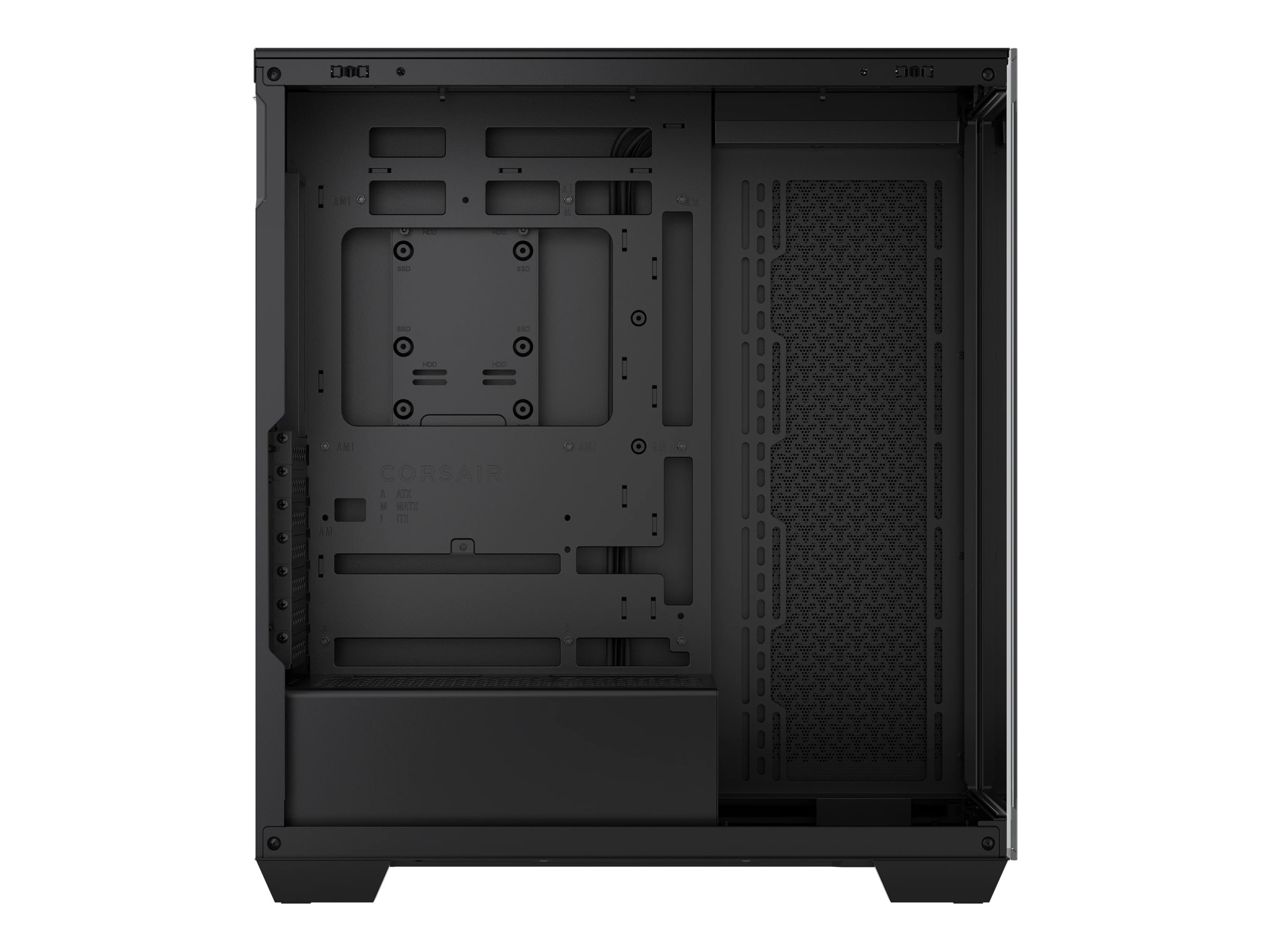 Corsair 3500X - Mid tower - E-ATX - Seitenteil mit Fenster (gehärtetes Glas)
