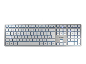 Cherry KC 6000 SLIM - Tastatur - USB - GB - Tastenschalter CHERRY SX