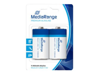 MEDIARANGE Premium MRBAT109 - Batterie 2 x D