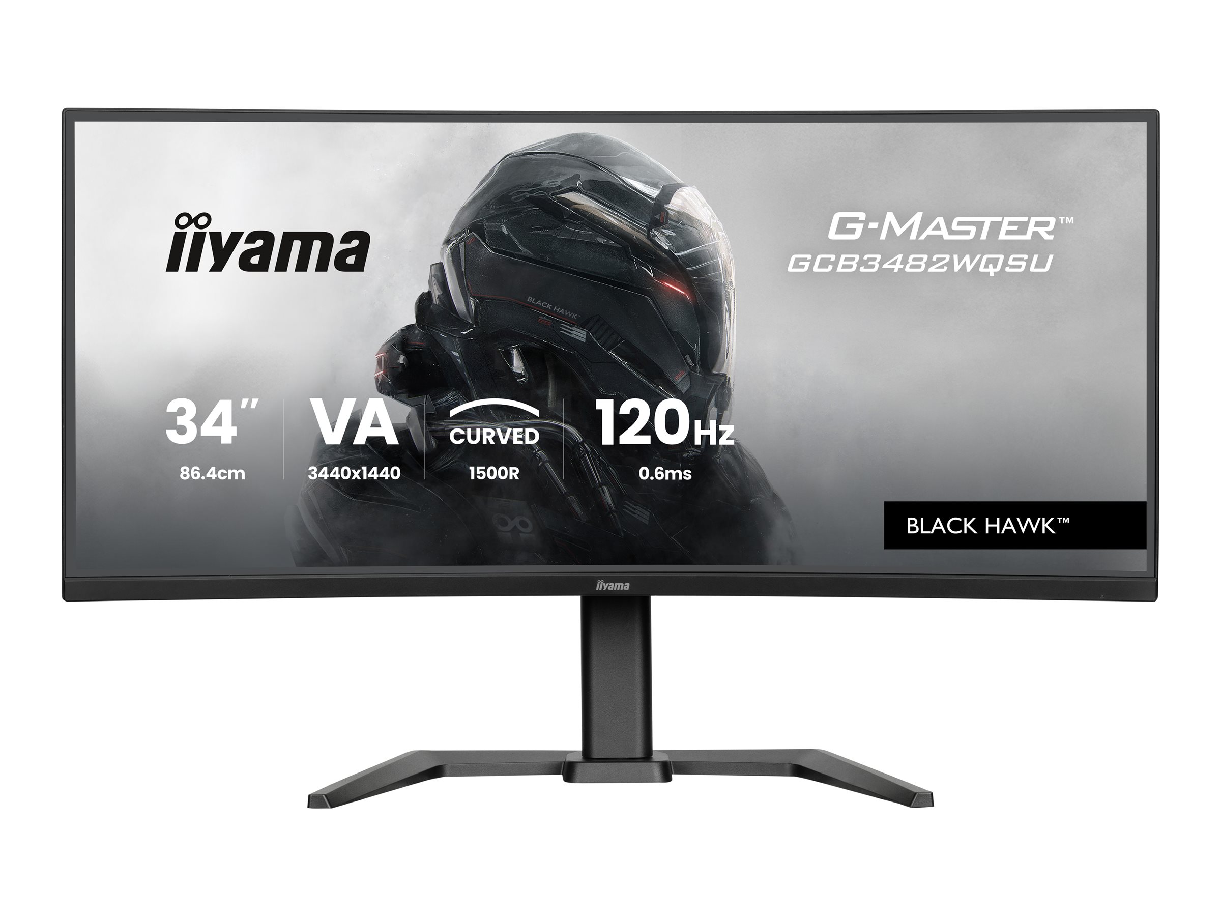Iiyama GCB3482WQSU-B1 - LED-Monitor - Gaming - gebogen - 86 cm (34")