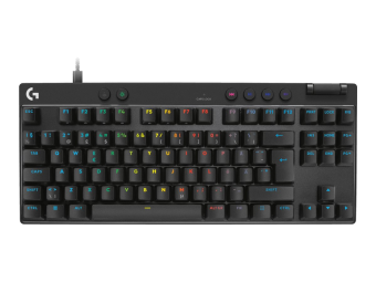 Logitech G PRO X RAPID - Tastatur - TKL - Hintergrundbeleuchtung - USB - QWERTY - Nordisch (DänischFinnischNorwegischSchwedisch)