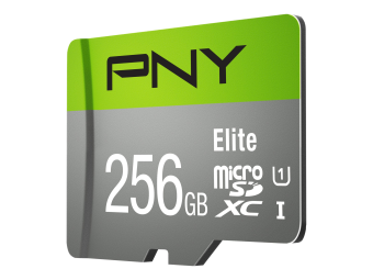 PNY Elite - Flash-Speicherkarte - 256 GB - A1  Video Class V10  UHS Class 1  Class10