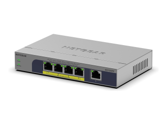 Netgear GS105PP - Switch - unmanaged - 1 x 101001000 + 4 x 101001000 (PoE+)