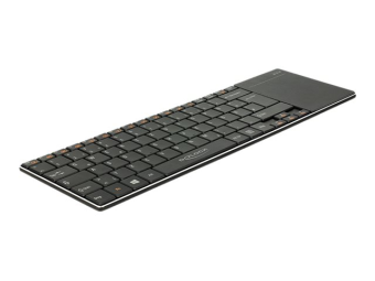 Delock Smart TV - Tastatur - mit Touchpad - kabellos